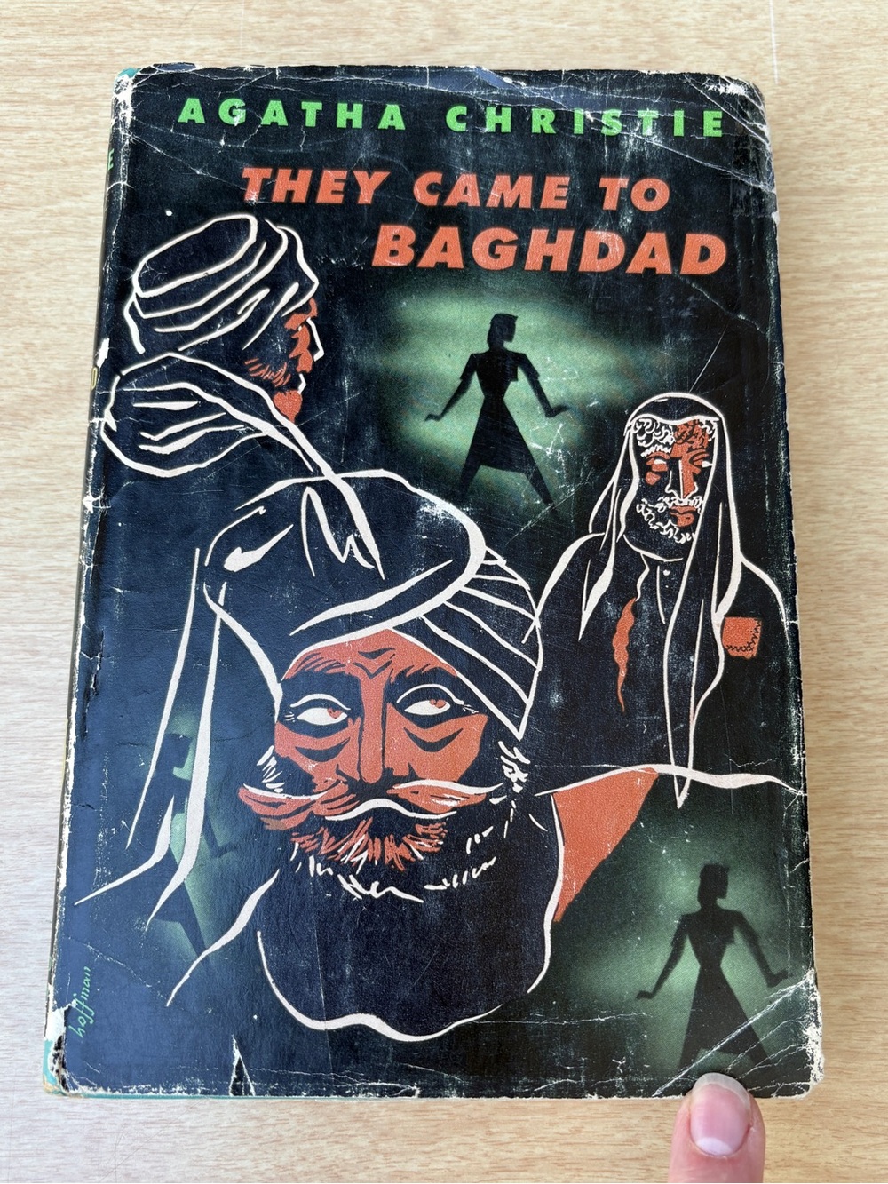 Agatha Christie They Came To Baghdad Vintage 1951 1st Edition Book